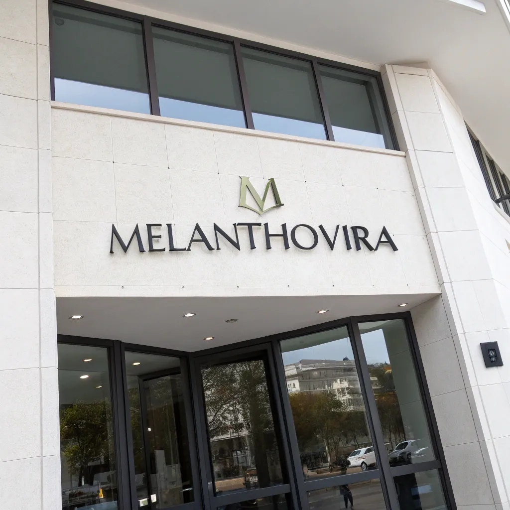 MELANTHOVIRA Logo